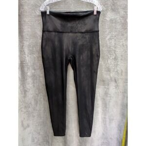 Spanx Coated Leggings Women's‎ 2X Athletic Sporty Casual Minimalist